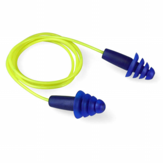 Radians Resistor II Reusable Flanged Corded Earplugs